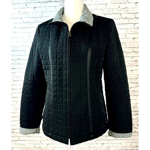Esprit Women's Quilted Black Jacket Size Small - Picture 1 of 6